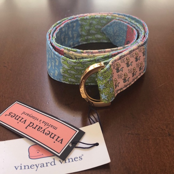 vineyard vines d ring belt